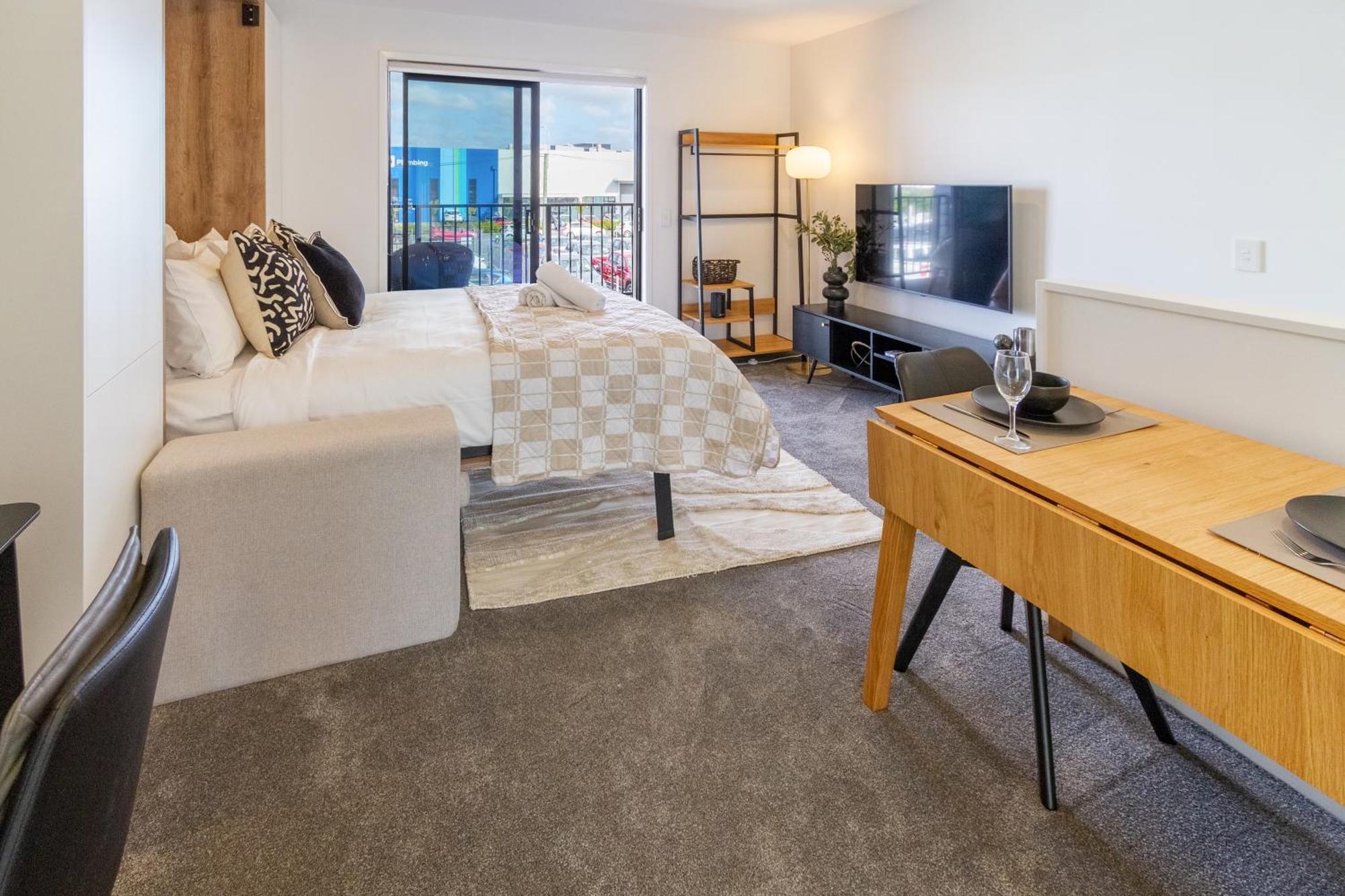 כרייסטצ'רץ' Prime Locale: Studio With Balcony מראה חיצוני תמונה